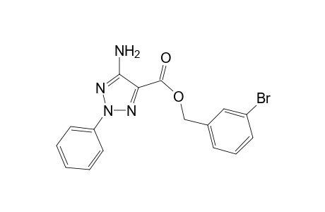 3-Bromobenzyl 5-amino-2-phenyl-2H-1,2,3-triazole-4-carboxylate