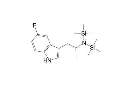 1-(5-fluoranyl-1H-indol-3-yl)-N,N-bis(trimethylsilyl)propan-2-amine