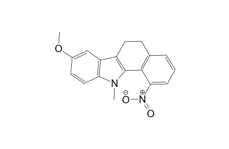 8-Methoxy-11-methyl-1-nitro-6,11-dihydro-5H-benzo[a]carbazole