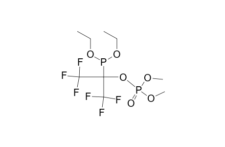 [1-(diethoxyphosphino)-2,2,2-trifluoro-1-(trifluoromethyl)ethyl]dimethylphosphate