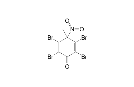 2,3,5,6-TETRABROMO-4-ETHYL-4-NITROCYCLOHEXA-2,5-DIENONE