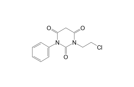 3-(2-chloroethyl)-1-phenylbarbituric acid