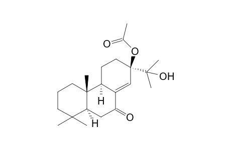 13.beta.Acetoxy-15-hydroxyabiet-8(14)-en-7-one