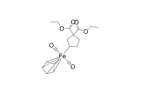 Iron, [3,3-bis(ethoxycarbonyl)cyclopentyl]dicarbonyl(.eta.5-2,4,6-cyclopent adien-1-yl)-