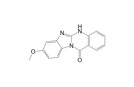 8-Methoxy-benzimidazo[2,1-b]quinazolin-12(5H)-one