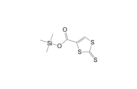 1,3-Dithiole-4-carboxylic acid, 2-thioxo-, trimethylsilyl ester