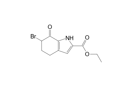 Ethyl 6-bromo-7-oxo-4,5,6,7-tetrahydroindole-2-carboxylate