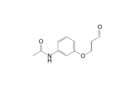 3-(3-Acetylaminophenoxy)-acrolein
