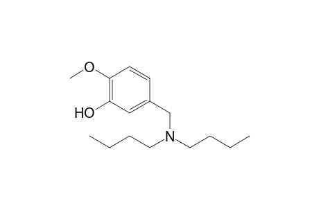 5-[(dibutylamino)methyl]-2-methoxyphenol
