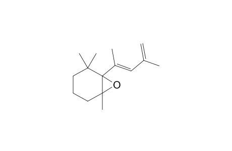7-Oxabicyclo[4.1.0]heptane, 1-(1,3-dimethyl-1,3-butadienyl)-2,2,6-trimethyl-, (E)-