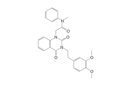 2-(3-[2-(3,4-dimethoxyphenyl)ethyl]-2,4-dioxo-3,4-dihydro-1(2H)-quinazolinyl)-N-methyl-N-phenylacetamide
