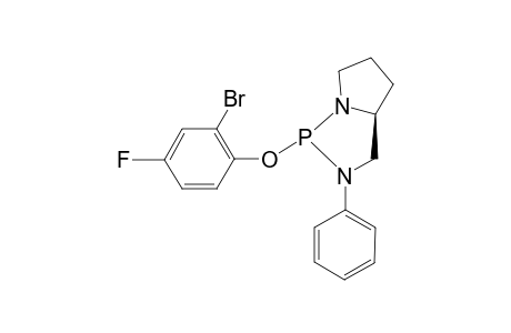 (2R,5S)-2-(2-BROMO-4-FLUOROPHENOXY)-3-PHENYL-1,3-DIAZA-2-PHOSPHABICYCLO-[3.3.0(1,5)]-OCTANE