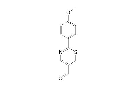 2-(4-METHOXYPHENYL)-6H-1,3-THIAZIN-5-CARBALDEHYDE