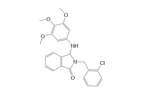 1H-isoindol-1-one, 2-[(2-chlorophenyl)methyl]-2,3-dihydro-3-[(3,4,5-trimethoxyphenyl)amino]-