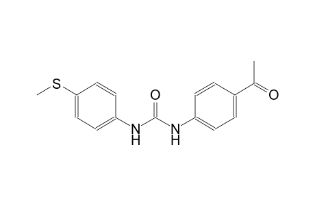 N-(4-acetylphenyl)-N'-[4-(methylsulfanyl)phenyl]urea