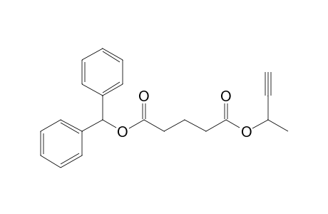 Glutaric acid, but-3-yn-2-yl diphenylmethyl ester