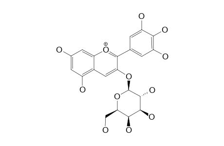 DELPHINIDIN-3-O-BETA-D-GALACTOPYRANOSIDE