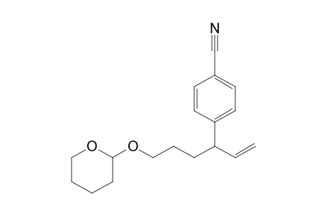 Tetrahydro-2-[4-(4-cyanophenyl)-5-hexenyloxy]-2H-pyran