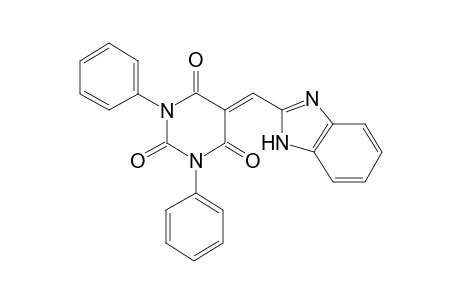 5-(1H-benzimidazol-2-ylmethylene)-1,3-diphenyl-barbituric acid