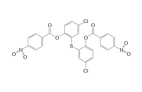 2,2'-THIOBIS[4-CHLOROPHENOL], BIS(p-NITROBENZOATE)