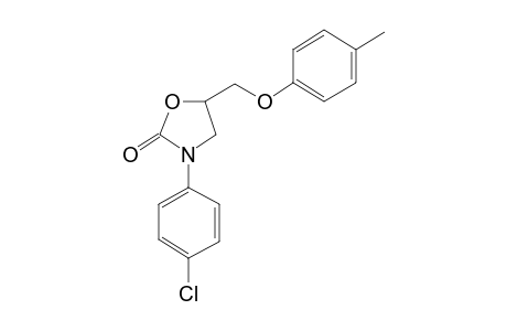 3-(p-Chlorophenyl)-5-(p-tolyloxymethyl)-2-oxazolidone