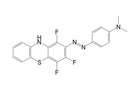 2-[4-(Dimethylamino)phenylazo]-1,3,4-trifluorophenothiazine