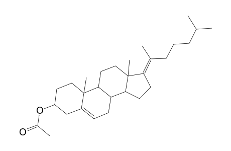 Cholesta-5,17(20)-dien-3-ol, acetate, (3.beta.,17E)-