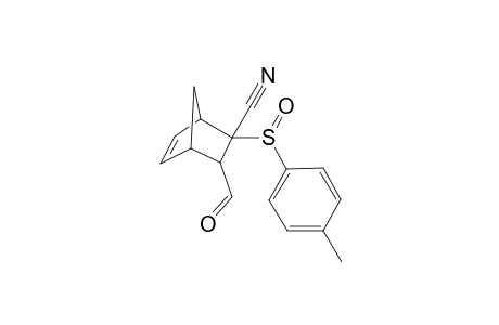 3-formyl-2-[(4-methylphenyl)sulfinyl]bicyclo[2.2.1]hept-5-ene-2-carbonitrile