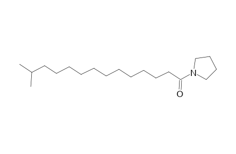 Pyrrolidine, 1-(13-methyl-1-oxotetradecyl)-