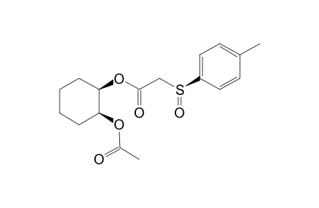 (1R,2S)-2-Acetoxycyclohexyl (Rs)-(p-tolylsulfinyl)acetate