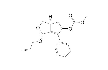 (3RS,5SR,8RS)-8-ALLYLOXY-2-PHENYL-7-OXABICYCLO-[3.3.0]-OCT-1-ENE-3-YLMETHYL-CARBONATE