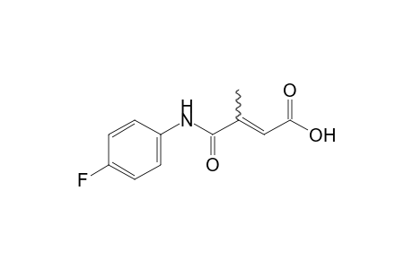 3-[(p-fluorophenyl)carbamoyl]crotonic acid