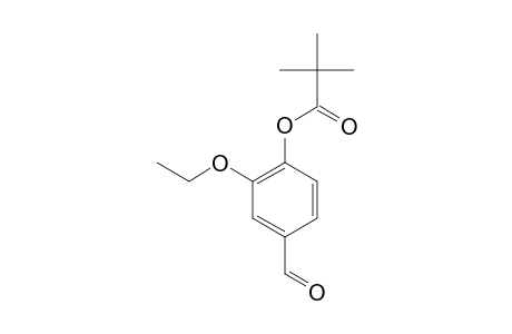 2-ETHOXY-4-FORMYLPHENYL-2,2-DIMETHYLPROPANOATE