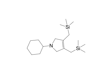 1-Cyclohexyl-3,4-bis(trimethylsilylmethyl)-1,5-dihydro-2H-pyrrole