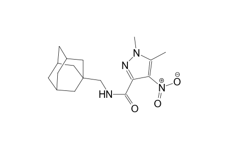 N-(1-adamantylmethyl)-1,5-dimethyl-4-nitro-1H-pyrazole-3-carboxamide