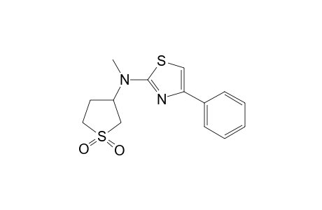 (1,1-Dioxotetrahydro-1.lambda.(6)-thiophen-3-yl)(methyl)(4-phenylthiazol-2-yl)amine