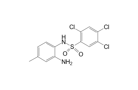 Benzenamine, 2-(2,4,5-trichlorophenylsulfonylamino)-5-methyl-