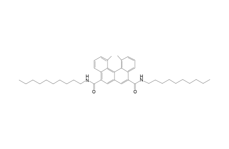 (p)-N,N'-Didecyl-1,12-dimethylbenzo[c]phenanthrene-5,8-diamide