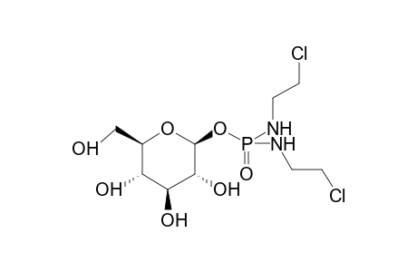 (b-d-Glucopyranosyl)-N,N'-di-2-chloroethyl-phoshoric diamidate