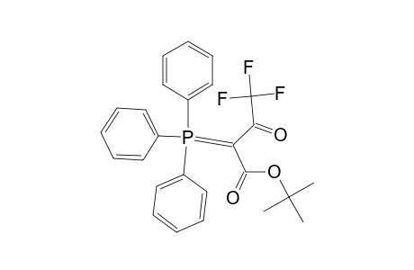 4,4,4-trifluoro-3-keto-2-triphenylphosphoranylidene-butyric acid tert-butyl ester
