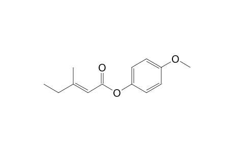 (E)-4-Methoxyphenyl 3-methyl-2-pentenoate