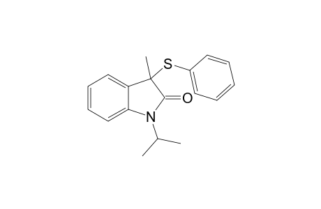 1-Isopropyl-3-methyl-3-(phenylthio)indolin-2-one