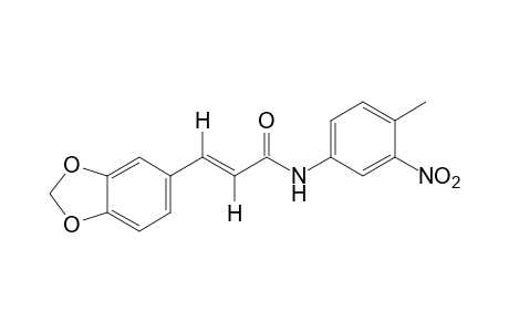 trans-3,4-(methylenedioxy)-3'-nitro-p-cinnamotoluidide