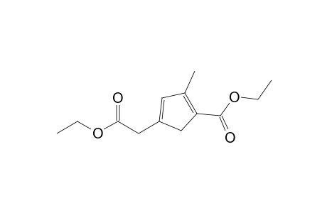 Ethyl 3-Methyl-4-ethoxycarbonylcyclopenta-1,3-dieneacetate