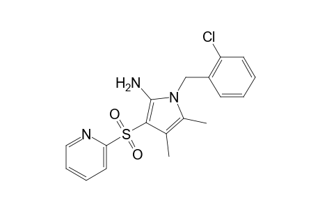 2-{[2-amino-1-(o-chlorobenzyl)-4,5-dimethylpyrrol-3-yl]sulfonyl}pyridine