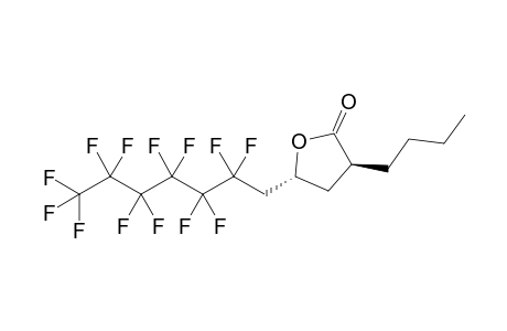 (R,S)-2-n-Butyl-4-(2,2,3,3,4,4,5,5,6,6,7,7,7-tridecafluoroheptyl)-.gamma.-butyrolactone