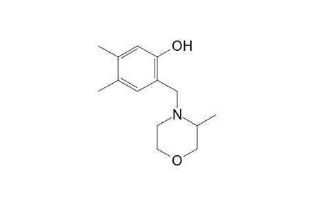 4,5-DIMETHYL-2-[(3-METHYLMORPHOLINO)METHYL]PHENOL
