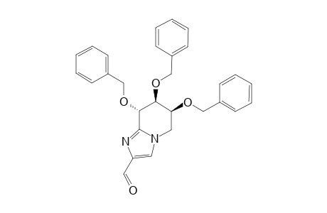 (6S,7S,8S)-6,7,8-TRIS-(BENZYLOXY)-5,6,7,8-TETRAHYDROIMIDAZO-[1,2-A]-PYRIDINE-2-CARBALDEHYDE