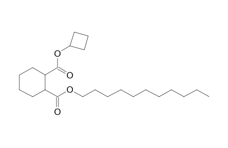 1,2-Cyclohexanedicarboxylic acid, cyclobutyl undecyl ester