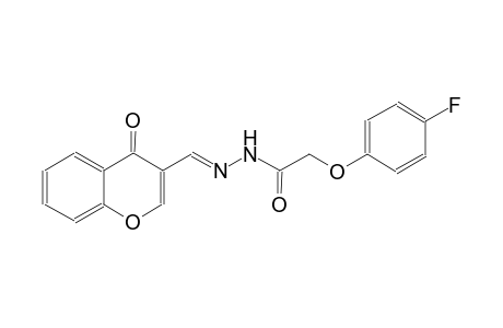 2-(4-fluorophenoxy)-N'-[(E)-(4-oxo-4H-chromen-3-yl)methylidene]acetohydrazide
